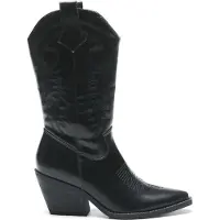 Smile Favorites Cowboylaarzen Leatherlook Stiksels