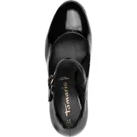 Tamaris Damen Riemchenpumps Mary Jane mattes und glänzendes Finish 1-22462-45, Größe:40 EU, Farbe:Mehrfarbig
