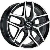 MSW Alufelge 40 7X17 5X120 Et 45 Gloss Black Full Polished