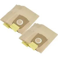 VHBW 20x Staubbeutel Ersatz für Profectis 9932492, 762944-7, 762.944-7, 993249-2, 993.249-2, 7629447 für Staubsauger - 27cm x 18cm Sandfarben