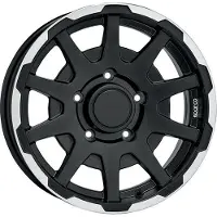 Sparco Alufelge Dakar 8.5X17 6X139.7 Et 25 Matt Black Lip Polished+Rivets