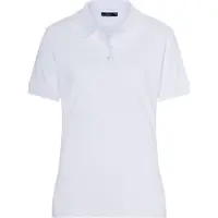 James & nicholson Hochwertiges Polohemd mit Armbündchen white, Gr. XXL