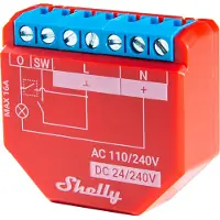Shelly Plus 1pm Wlan Smart Relais 16a