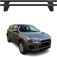 Menabo Dachträger für Mitsubishi Outlander Sport 2010-2015 75kg Alu Schwarz 2x