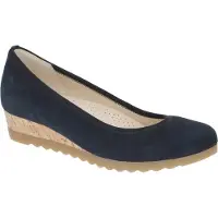Gabor GENUA Ballerinas - Damen Halbschuhe - Slipper blau Freizeit