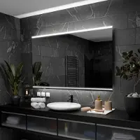 Alasta Badspiegel mit LED Beleuchtung - Seoul - 190 cm, 60 cm
