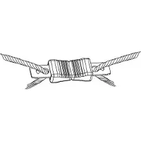 Kerbl Litzclip Litzenverbinder 3mm gerade aus Edelstahl 10 Stück