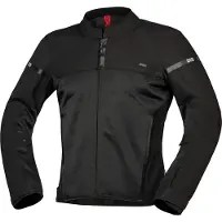 IXS Oxy-Air Mesh Schwarz Motorrad Textiljacke Größe M