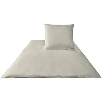 JOOP! Bettwäsche Mako-Satin Cornflower 4020 Farbe beige Größe 155x220cm + 80x80 cm