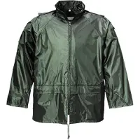 Terrax Bekleidung Regenjacke oliv oliv Größe