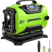 Greenworks 24V Kompressor - ohne Akku und Ladegerät
