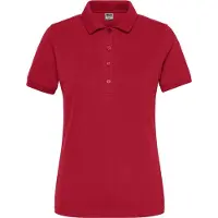 James & nicholson Polo aus weichem Elastic-Piqué red, Gr. XS