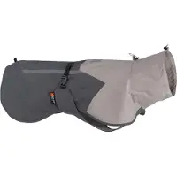 Non-Stop Dogwear Regenmantel Fjord raincoat 2.0 grau, Rückenlänge: 90 cm