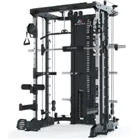 ATLETICA KSK Multipresse | COMBAT | Variant - Basic | 180 kg Steckgewichte | Smith Machine | Optional Jammer Arms | hohe Rahmenstabilität