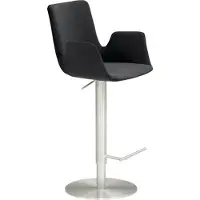 Mayer Barstuhl Sitzmöbel 1220 52 x 47 x 88 cm Stahl chrom matt/anthrazit