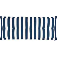 Kopu Mila Marineblau 120 cm – Hochwertiges Sofakissen – gestreift