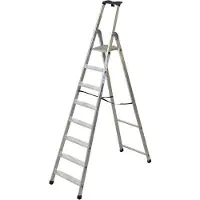 Facal Stufenstehleiter QUADRA S300 Aluminium 8 Stufen