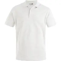 Promodoro Superior Poloshirt Plus Size Herren, Stahlgrau, XXXL