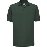 Russell R-599M-0 | Strapazierfähiges Herren Poloshirt bis 4XL - Farbe: Bottle Green - Größe: 6XL