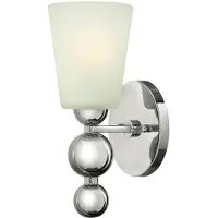 HINKLEY Elstead Zelda Wandleuchte E27 Poliertes Nickel