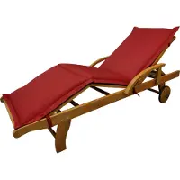 Indoba Liegenauflage 'Premium' extra dick, Farbe:rot