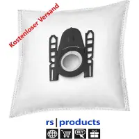 Rs-products 10x I Staubsaugerbeutel für SIEMENS Q 8.0 Baureihe Q8.0: VSQ8JUBI, VSQ8532S, VSQ8PET1, VSQ8POWER4, VSQ8337, VSQ8SIL66A, VSQ8SEN6