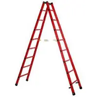 Iller-Leiter - Vollkunststoff-Stehleiter 8 Sprossen, 406340
