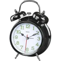 Hama Wecker Wecker "Nostalgie", Schwarz