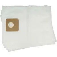 VHBW 5x Staubbeutel kompatibel mit Sprintus Maximus pro, T 11, T12, Maximus T11, Lorito Staubsauger - 30cm x 20cm Weiß
