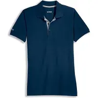 Uvex 98919, Polohemd, Erwachsener, Männlich, Blau, Einfarbig, 5XL