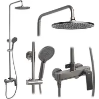 REA Duschgarnitur Avalon Titanium