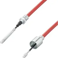 Pricenet Bremsseil Anhänger 1620/1830mm Universal mit Gewindeende Glocke Ø26mm M8 2025