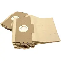 VHBW 10x Staubbeutel Ersatz für Menalux 1004 (CT 52) für Staubsauger - 12/15 27cm x 23cm Sandfarben