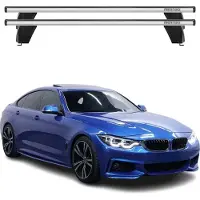 Omac Menabo Dachträger Grundtäger für BMW 4er F36 Gran Coupe 2014-2020 75kg Silber 2x