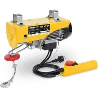 Powerplus 1000w 200/400kg Elektrische Seilwinde