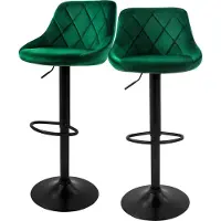 ML-Design | 2er-Set Barhocker Greg Samt cm | NADUVI