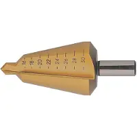 Format Blechschälbohrer HSS TiN 4-31mm