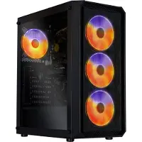 SMX BattleStation – AMD Ryzen 5 7600, RTX 5060 8GB, 32GB RAM, 1TB SSD, ARGB-Beleuchtung, Win11 – Gaming PC