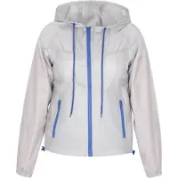 Libbi damen jacke - hellgrau königsblau, L
