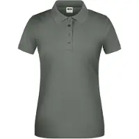 James & nicholson Pflegeleichtes und strapazierfähiges Polo dark-grey, Gr. M