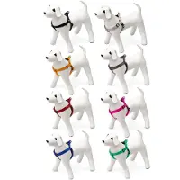 Karlie Art Sportiv Plus Geschirr 1-2-3 Step and Go Mix and Match, Farbe:schwarz, Größe:25 – 45cm x 15mm
