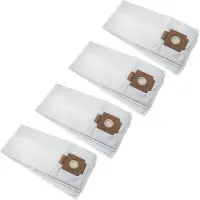 VHBW 20x Staubbeutel kompatibel mit Kärcher T15/1+ESB28 Prof., T 15/1, T 15/1 + ESB 34, T 15/1+ ESB 28 Staubsauger - 25cm x 24cm Weiß