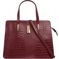 Cluty Handtasche Damen 021321 dunkelrot