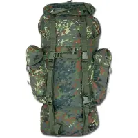 Sturm Bundeswehr und Freizeitshop Mil-Tec Rucksack Kampfrucksack Baumwolle flecktarn