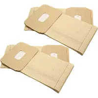 VHBW 20x Staubbeutel Ersatz für Filterclean PH 4 für Staubsauger - 32cm x 17,5cm Sandfarben