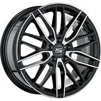 MSW Alufelge 72 7X17 5X112 Et 35 Gloss Black Full Polished