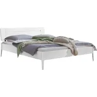 Hasena Lounge Bett Busseto weiß deckend 160x200