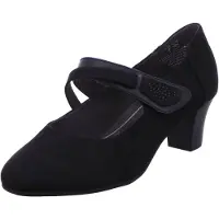 Jana Pumps, Absatz bis 65 mm in schwarz, Gr. 41
