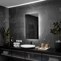 Alasta Badspiegel mit LED Beleuchtung - Dubai - 70 cm, 100 cm