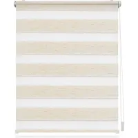 Lichtblick Duo Rollo Klemmfix, ohne Bohren Natur, 90 cm, 90 cm x 150 cm (B x L) KDR.090.150.20